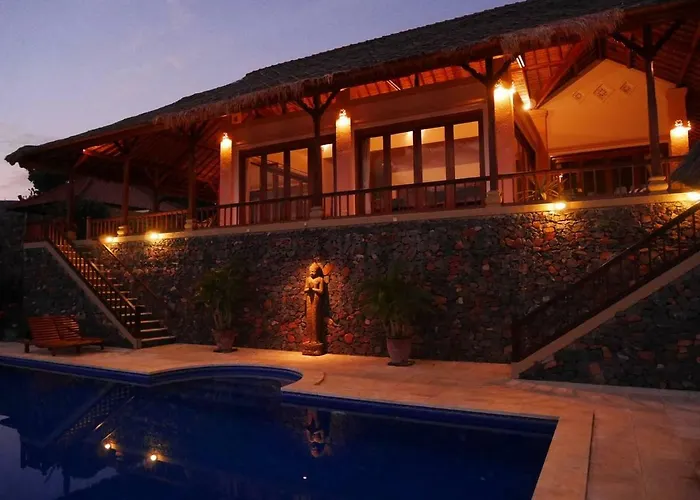 Private Luxury Celagi - With Large Infinity Pool And Ocean View アメッド
